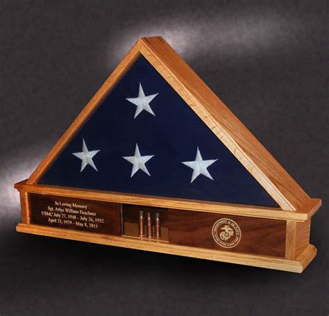 metal box for flag burning|flag display box.